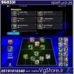 اکانت ای فوتبال با 60 سکه کد 860331