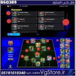 اکانت ای فوتبال با 70 سکه کد 860389