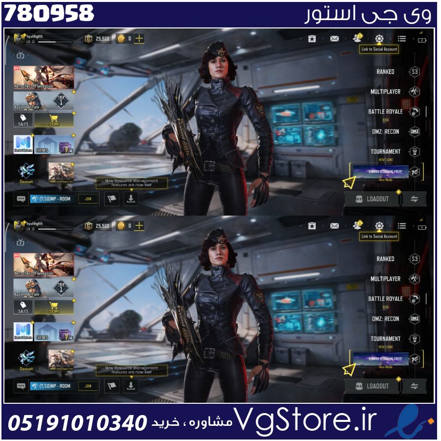 اکانت کالاف دیوتی موبایل لول 12 ریجن هند کد 780958 1 اکانت کالاف دیوتی موبایل لول 12 ریجن هند کد 780958