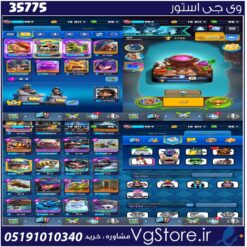 اکانت کلش رویال لول 27 کد 35775