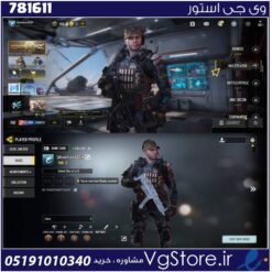 اکانت کالاف دیوتی موبایل لول 2 ریجن هند کد 781611