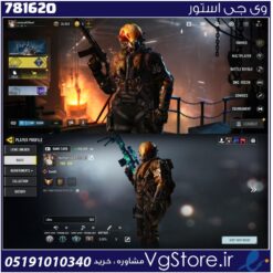 اکانت کالاف دیوتی موبایل لول 158 ریجن هند کد 781620
