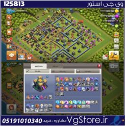 اکانت کلش اف کلنز تاون هال 14 لول 172 کد 125813