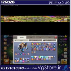 اکانت کلش اف کلنز تاون هال 18 لول 213 کد 126028