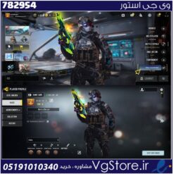 اکانت کالاف دیوتی موبایل لول 6 ریجن هند کد 782954