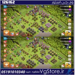 اکانت کلش اف کلنز تاون هال 11 لول 74 کد 126162