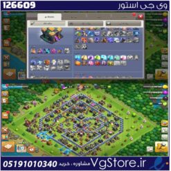 اکانت کلش اف کلنز تاون هال 14 لول 156 کد 126609