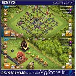 اکانت کلش اف کلنز تاون هال 9 لول 49 کد 126775