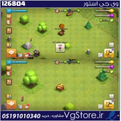 اکانت کلش اف کلنز تاون هال 7 لول 2 کد 126804