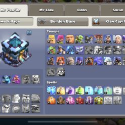 اکانت کلش اف کلنز تاون هال 13 لول 136 کد 123423 10 اکانت کلش اف کلنز تاون هال 13 لول 136 کد 123423 - Image 2