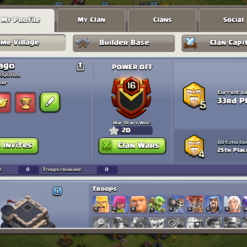 اکانت کلش اف کلنز تاون هال 10 لول 59 کد 126793 10 اکانت کلش اف کلنز تاون هال 10 لول 59 کد 126793 - تصویر 2