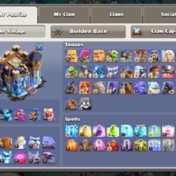اکانت کلش اف کلنز تاون هال 18 لول 220 کد 124149 - Image 2