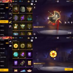 اکانت فری فایر لول 57 ریجن خاور  کد 803515 - Image 6