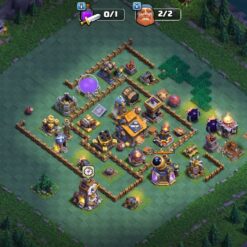 اکانت کلش اف کلنز تاون هال 18 لول 207 کد 126783 - تصویر 4