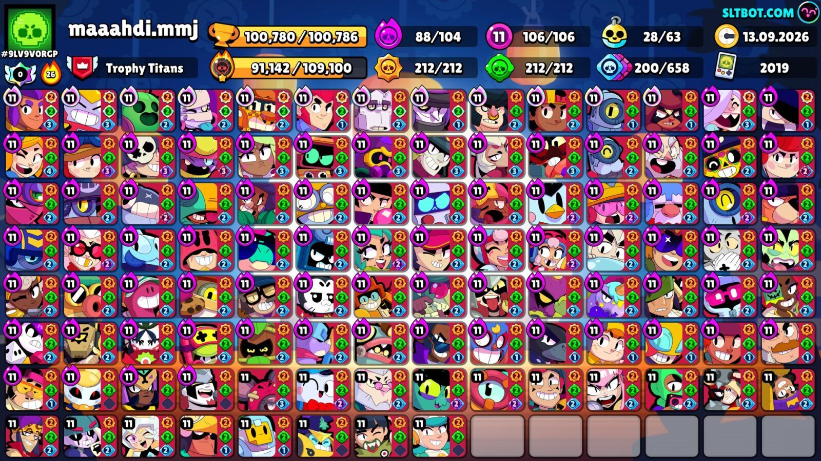 اکانت براول استارز کاپ 100700 کد 41587 2 اکانت براول استارز کاپ 100700 کد 41587 - Image 2