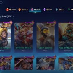 اکانت بازی mobile legends لول 63 کد 816599 - Image 3