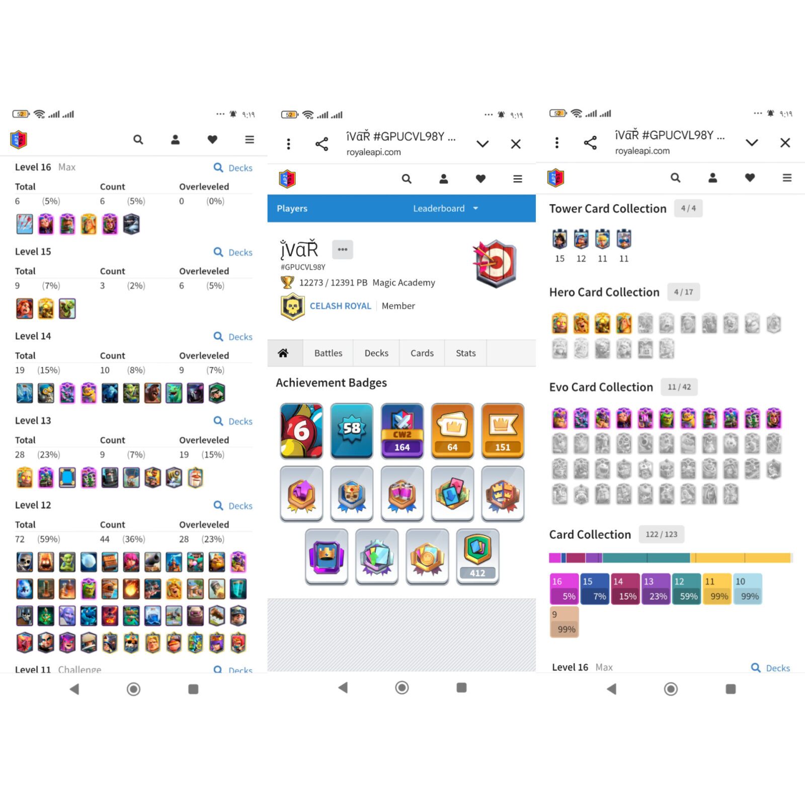 اکانت کلش رویال لول 1600 کد 35802 4 اکانت کلش رویال لول 1600 کد 35802 - Image 4