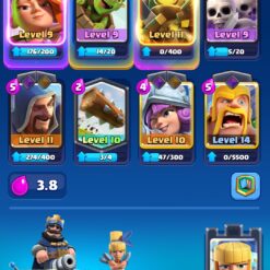 اکانت کلش رویال لول 11 کد 35850 9 اکانت کلش رویال لول 11 کد 35850 - Image 3