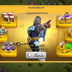 اکانت کلش اف کلنز تاون هال 7 لول 11 کد 125190 - Image 7