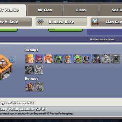 اکانت کلش اف کلنز تاون هال 13 لول 115 کد 125784 14 اکانت کلش اف کلنز تاون هال 13 لول 115 کد 125784 - Image 5