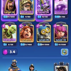 اکانت کلش رویال لول 14 کد 35416 9 اکانت کلش رویال لول 14 کد 35416 - Image 3