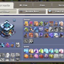 اکانت کلش اف کلنز تاون هال 13 لول 124 کد 123332 9 اکانت کلش اف کلنز تاون هال 13 لول 124 کد 123332 - Image 2