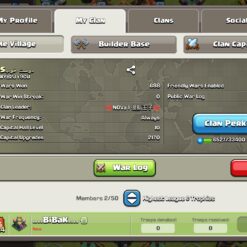 خرید کلن کلش لول 27 وارلیگ کریستال کد 401769 5 خرید کلن کلش لول 27 وارلیگ کریستال کد 401769 - Image 2