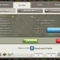خرید کلن کلش لول 21 وارلیگ کریستال کد 401831 5 خرید کلن کلش لول 21 وارلیگ کریستال کد 401831 - Image 2