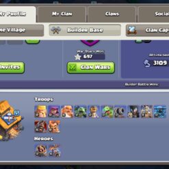اکانت کلش اف کلنز تاون هال 16 لول 184 کد 125031 13 اکانت کلش اف کلنز تاون هال 16 لول 184 کد 125031 - Image 5