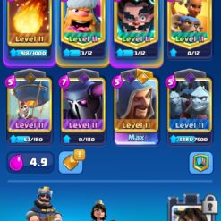 اکانت کلش رویال لول 1010 کد 36031 9 اکانت کلش رویال لول 1010 کد 36031 - Image 3