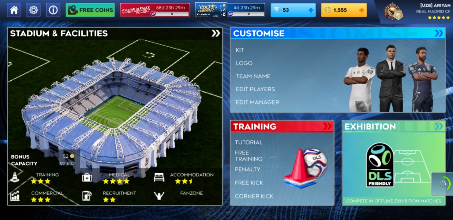 اکانت بازی Dream league soccer دریم لیگ لول 83 کد 816773 6 اکانت بازی Dream league soccer دریم لیگ لول 83 کد 816773 - Image 6