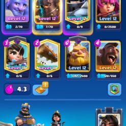 اکانت کلش رویال لول 25 کد 36068 9 اکانت کلش رویال لول 25 کد 36068 - Image 3