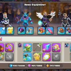 اکانت کلش اف کلنز تاون هال 18 لول 262 کد 126318 - تصویر 11