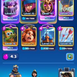 اکانت کلش رویال لول 51 کد 36225 9 اکانت کلش رویال لول 51 کد 36225 - تصویر 3