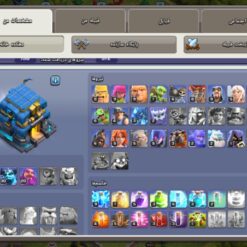 اکانت کلش اف کلنز تاون هال 12 لول 104 کد 126773 - تصویر 2