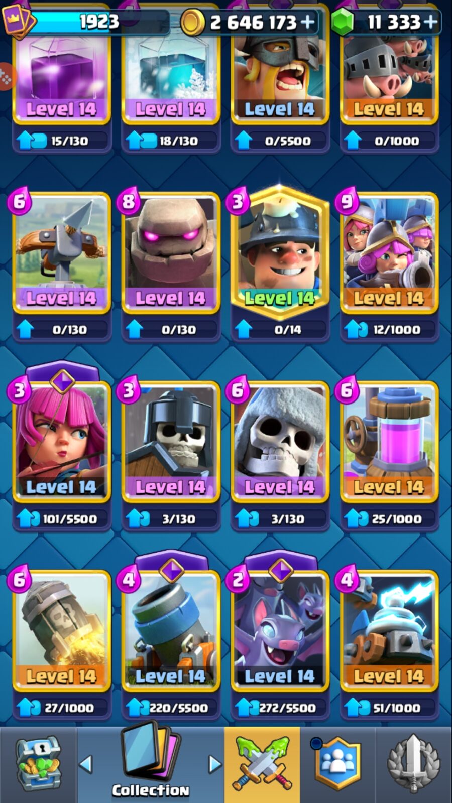 اکانت کلش رویال لول 76 کد 36416 6 اکانت کلش رویال لول 76 کد 36416 - تصویر 6