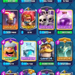 اکانت کلش رویال لول 16 کد 36402 - تصویر 3
