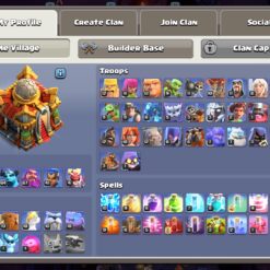 اکانت کلش اف کلنز تاون هال 16 لول 253 کد 124089 - Image 2