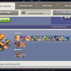 اکانت کلش اف کلنز تاون هال 16 لول 253 کد 124089 - Image 5