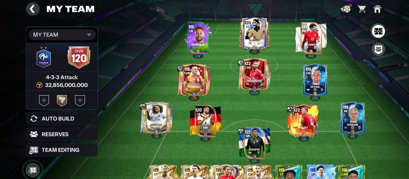 اکانت بازی Fc mobile لول 33 کد 816330 2 اکانت بازی Fc mobile لول 33 کد 816330 - Image 2