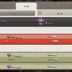 خرید کلن کلش لول 14 وارلیگ کریستال کد 402031 7 خرید کلن کلش لول 14 وارلیگ کریستال کد 402031 - Image 4