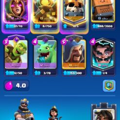 اکانت کلش رویال لول 1000 کد 36161 9 اکانت کلش رویال لول 1000 کد 36161 - تصویر 3