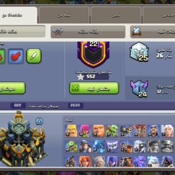 اکانت کلش اف کلنز تاون هال 17 لول 174 کد 125707 8 اکانت کلش اف کلنز تاون هال 17 لول 174 کد 125707 - Image 2