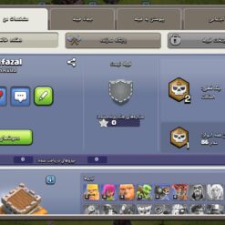 اکانت کلش اف کلنز تاون هال 8 لول 28 کد 126779 - تصویر 11