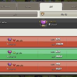 خرید کلن کلش لول 19 وارلیگ کریستال کد 401849 6 خرید کلن کلش لول 19 وارلیگ کریستال کد 401849 - Image 3