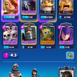 اکانت کلش رویال لول 525 کد 36036 - Image 3