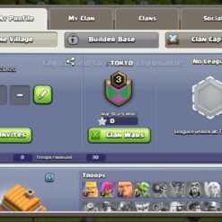 اکانت کلش اف کلنز تاون هال 7 لول 10 کد 125762 - Image 3