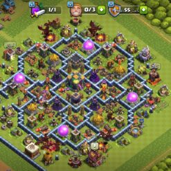 اکانت کلش اف کلنز تاون هال 14 لول 78 کد 126280 - تصویر 2