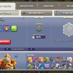 اکانت کلش اف کلنز تاون هال 16 لول 168 کد 126279 - تصویر 5