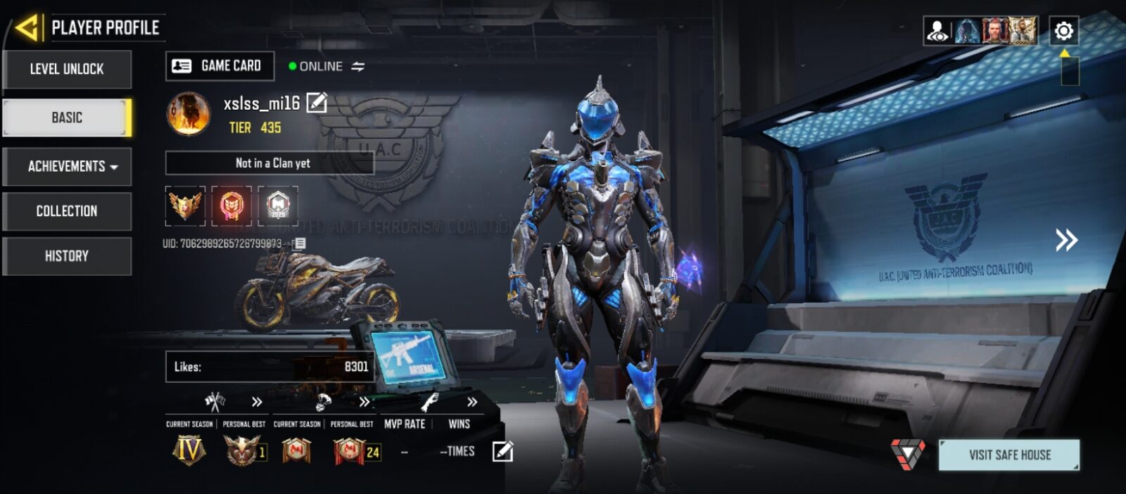 اکانت کالاف دیوتی موبایل لول 435 ریجن هند کد 787573 3 اکانت کالاف دیوتی موبایل لول 435 ریجن هند کد 787573 - تصویر 3